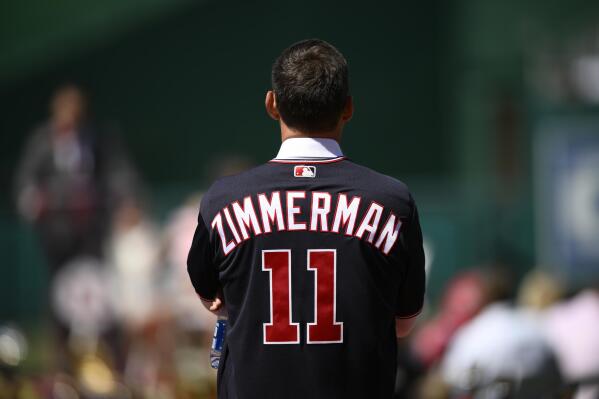 From the very beginning Nationals retire Zimmerman s 11 AP News